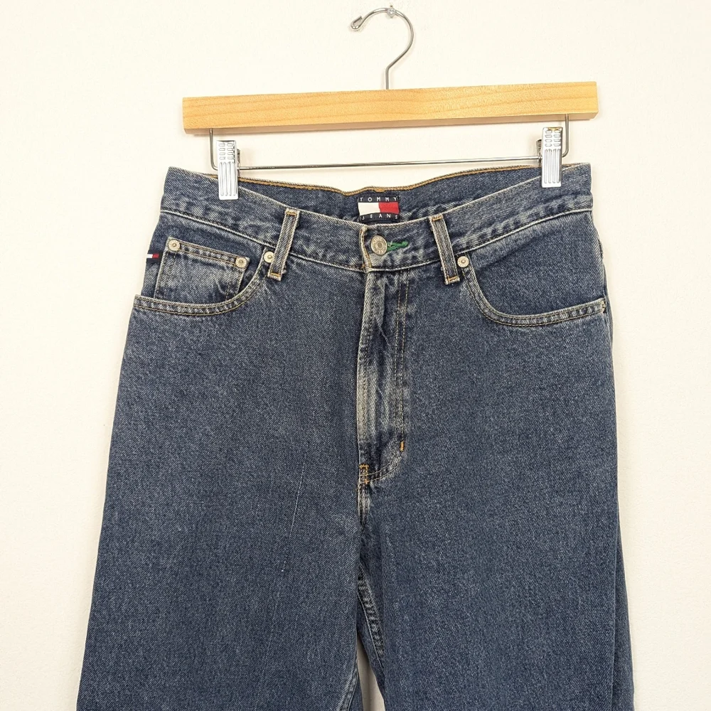 Tommy Hilfiger Jeans Blue Straight Leg Jeans Size 30x34 - Picture 4 of 7